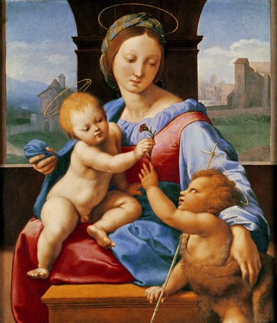 La Madone Aldobrandini ou La Madone Garvagh, vers 1509-10 - Raffaello Sanzio Raphael